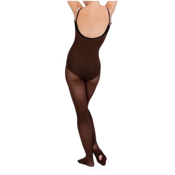 Body Wrappers Other - Teen 8-14 Black Stirrup Body Tights Body Wrappers totalStretch Dance Ballet